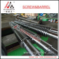 conical screw barrel for extruder WPC board sheet